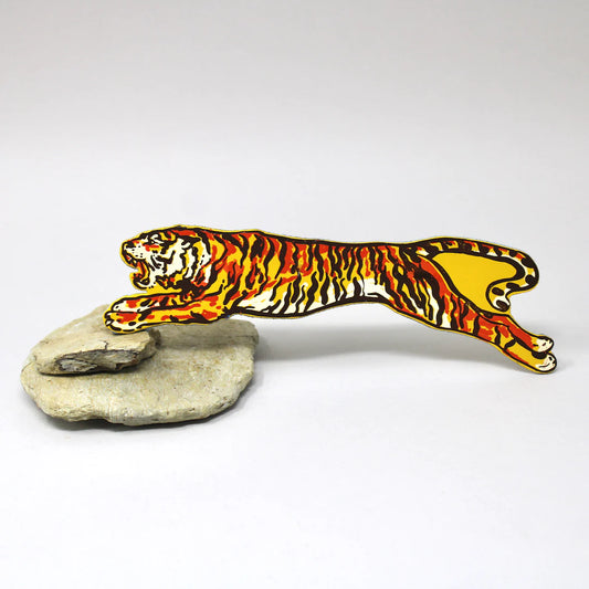 Tiger | Leather Bookmark