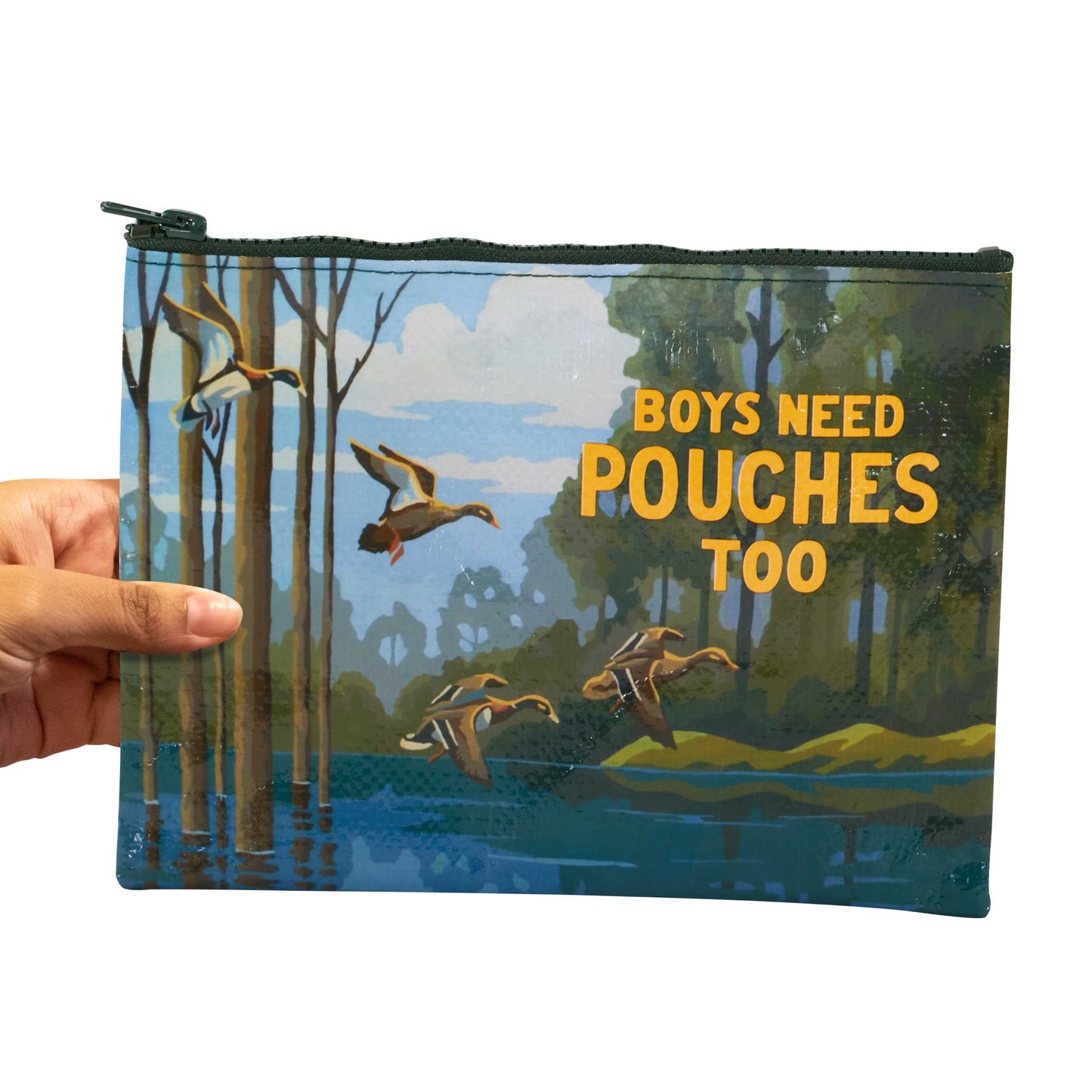 Boys Need Pouches Too | Blue Q Zipper Pouch