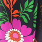 1970’s Floral Super-Print Flower Power Maxi Dress | Vintage