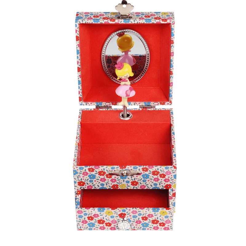 Tilde Floral | Musical Jewellery Box