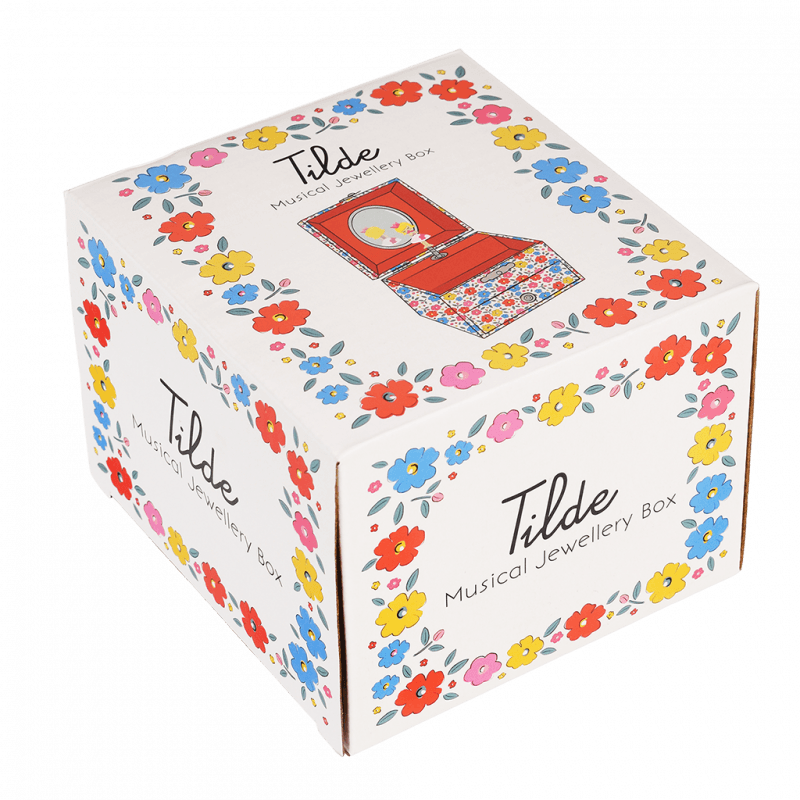 Tilde Floral | Musical Jewellery Box