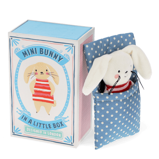 Mini Bunny In A Little Box | Soft Toy