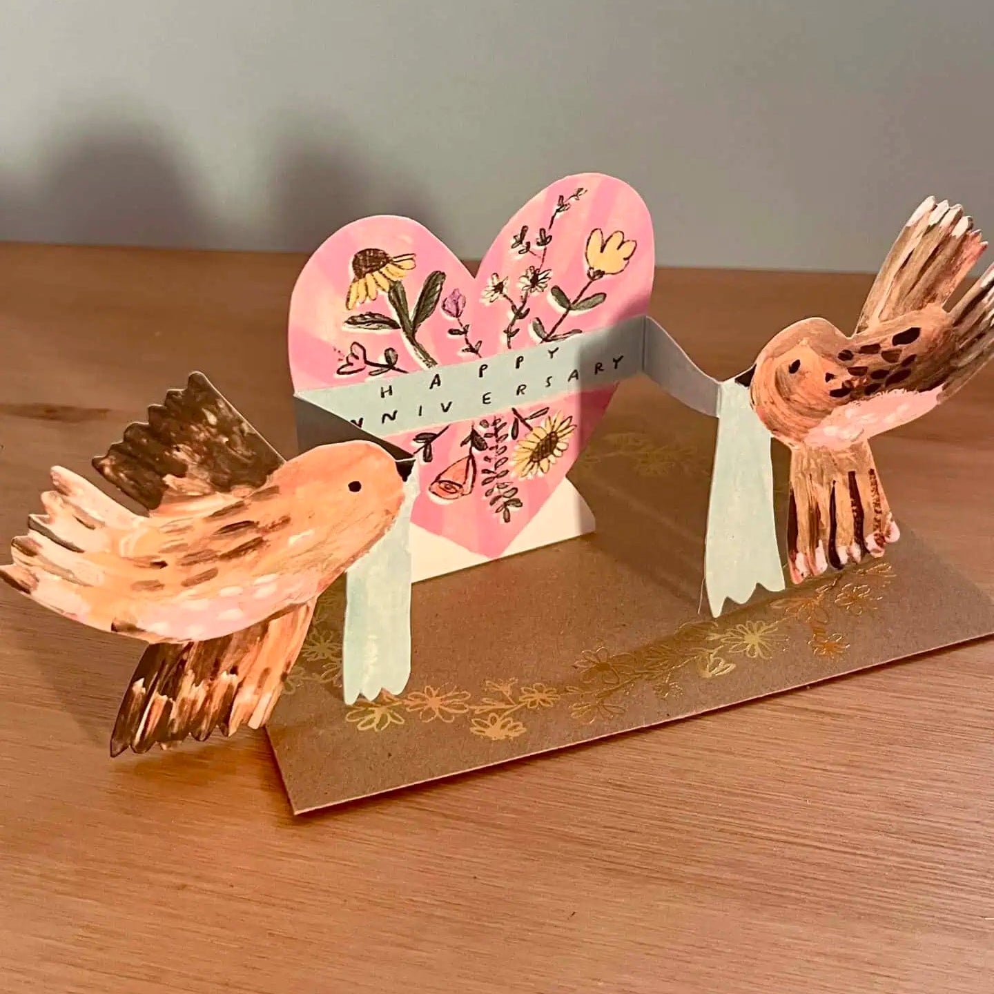 Anniversary Birds | Greeting Card