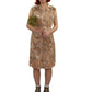 1970’s Del Mod Ditsy Floral Dress With Belt | Vintage