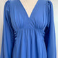 1970’s Ossie Clark For Radley Blue Maxi Dress | Vintage