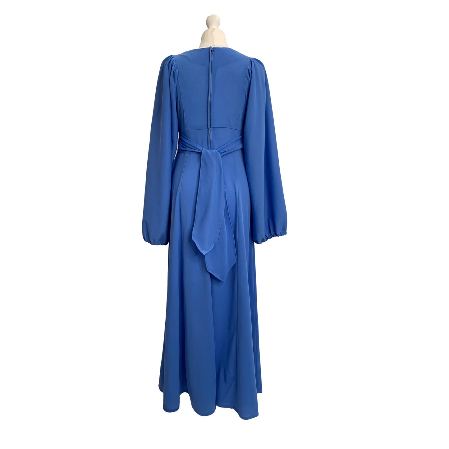 1970’s Ossie Clark For Radley Blue Maxi Dress | Vintage