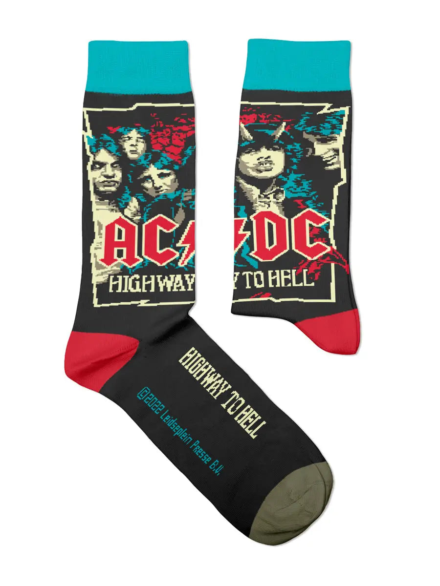 AC/DC Highway to Hell | Stereo Socks