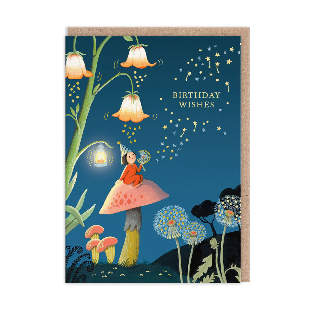 Dandelion Night | Greeting Card