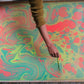 Neon Waves | Paper Mirchi Hand Marbled Wrapping Paper