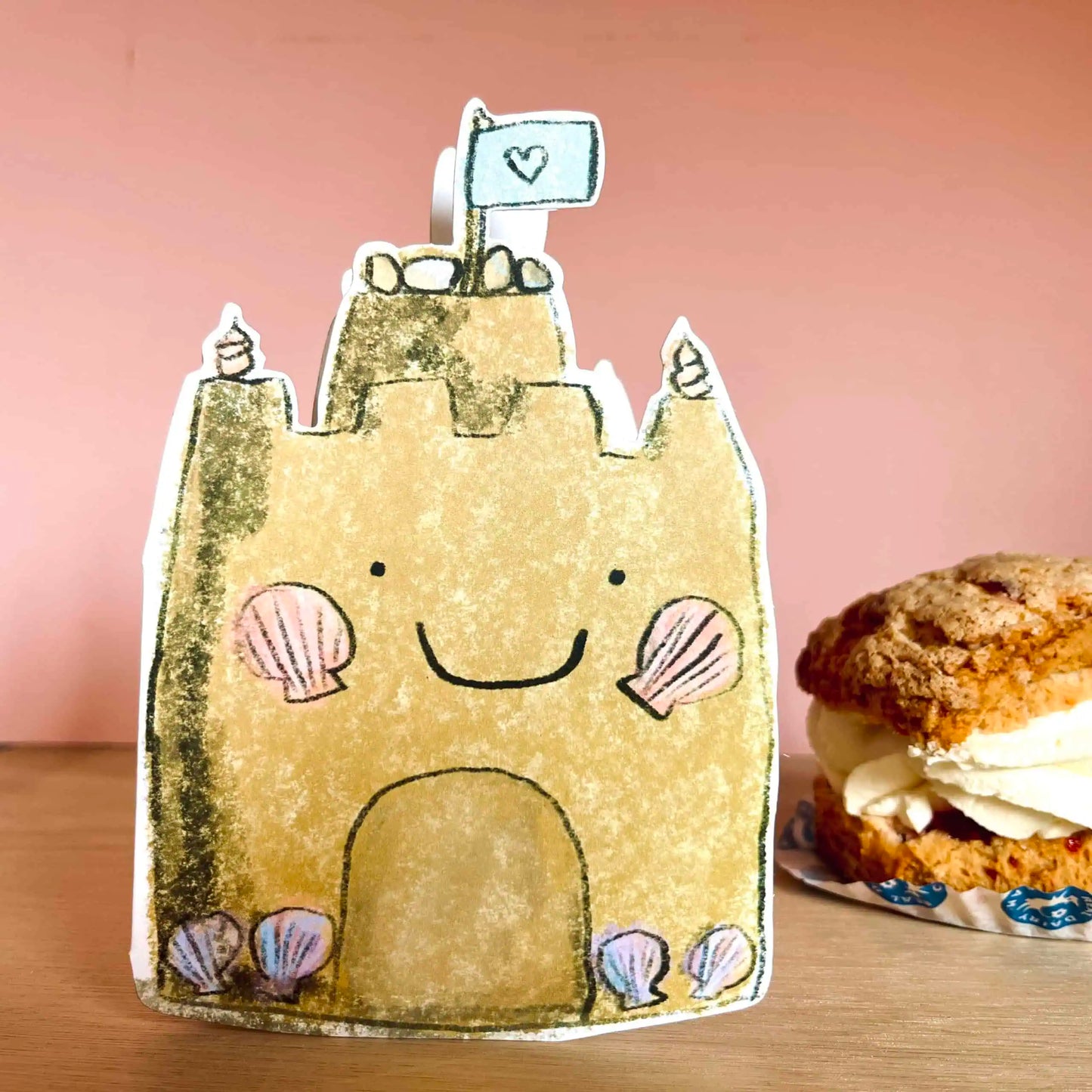 Sandcastle Seaside | Greeting Card