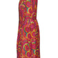 1970’s Bright Pink Paisley Print Dress | Vintage