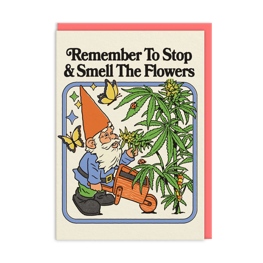 Smell The Flowers | Greeting Card