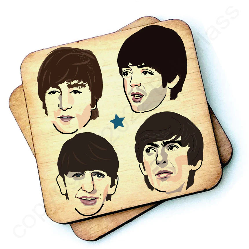 The Beatles | Wooden Coaster