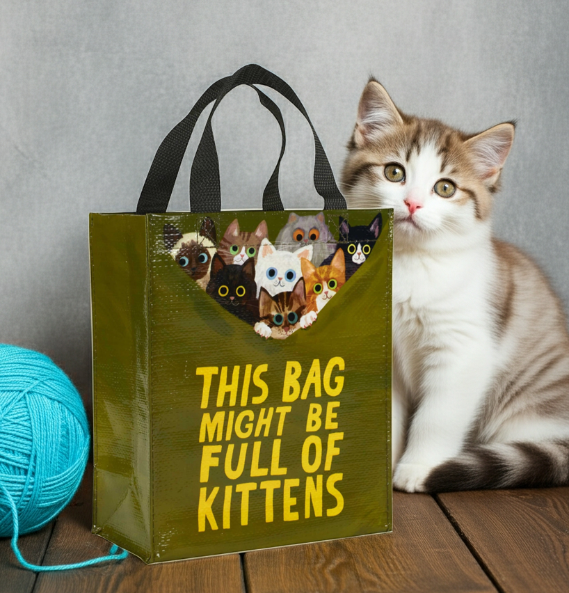This Bag Might Be Full Of Kittens | Blue Q Handy Tote