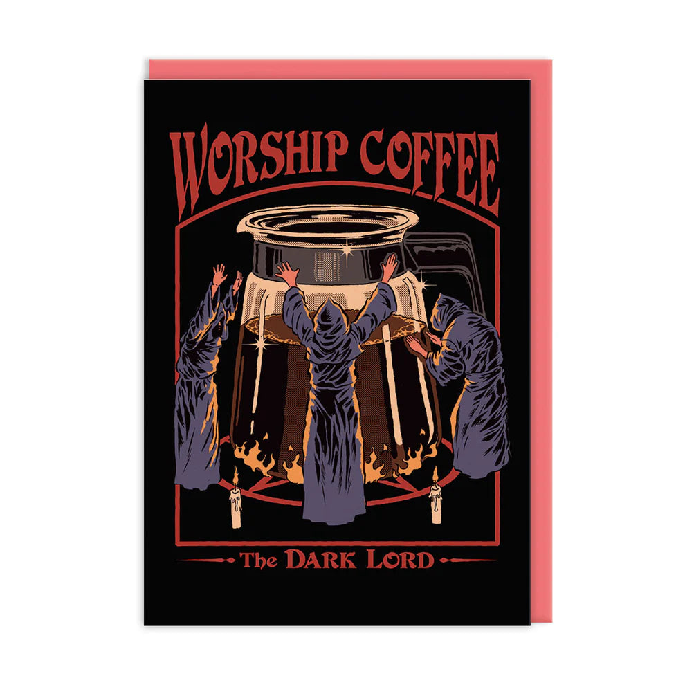 Worship Coffee | Greeting Card