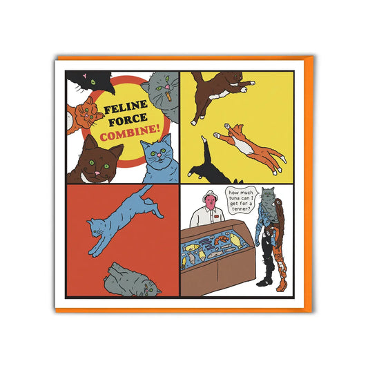 Feline Force | Greeting Card
