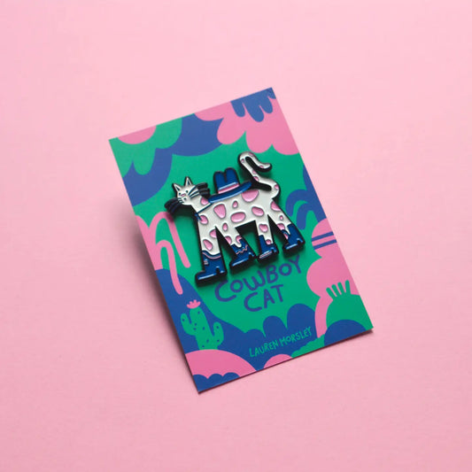 Cowboy Cat | Enamel Pin