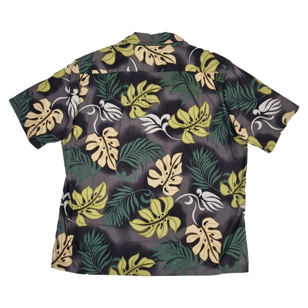 Bishop St Monstera Leaf Aloha Hawaiian Shirt | Vintage