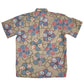 Reyn Spooner Reverse Print Hawaiian Half Button Shirt | Preloved