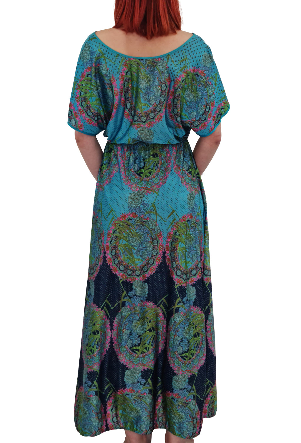 1970's Pychedelic Paisley Print Maxi Dress | Vintage