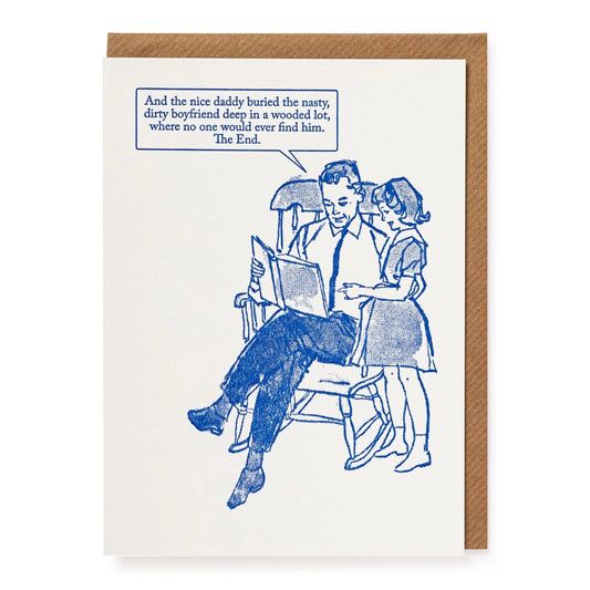 Nice Daddy | Letterpress Greeting Card
