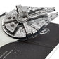 Star Wars Millennium Falcon | 3D Pop-Up Greeting Card