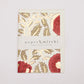 Marigold Glitz Scarlet | Paper Mirchi Block Printed Greeting Card