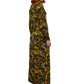 1970’s Flower Power Long Sleeve Maxi Dress | Vintage