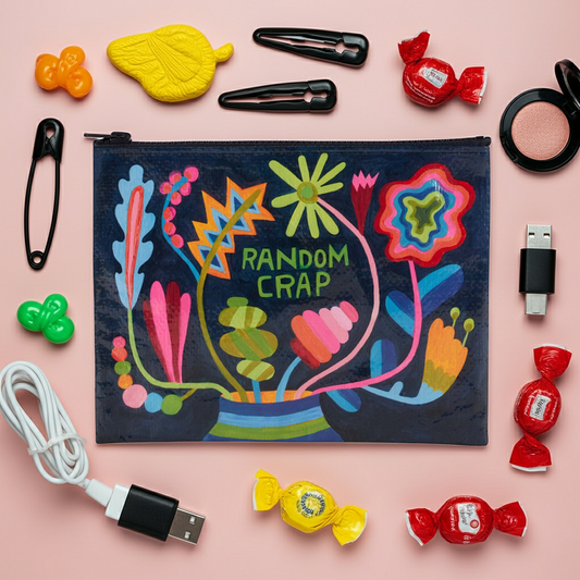 Random Crap | Blue Q Zipper Pouch