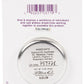 The back of the packaging for Blue Q lip shit Mocha almond, showing the ingredients of the product