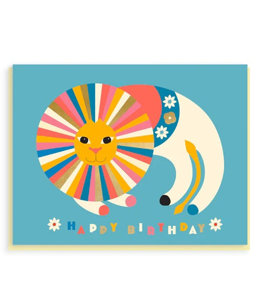 Birthday Lion | Greeting Card